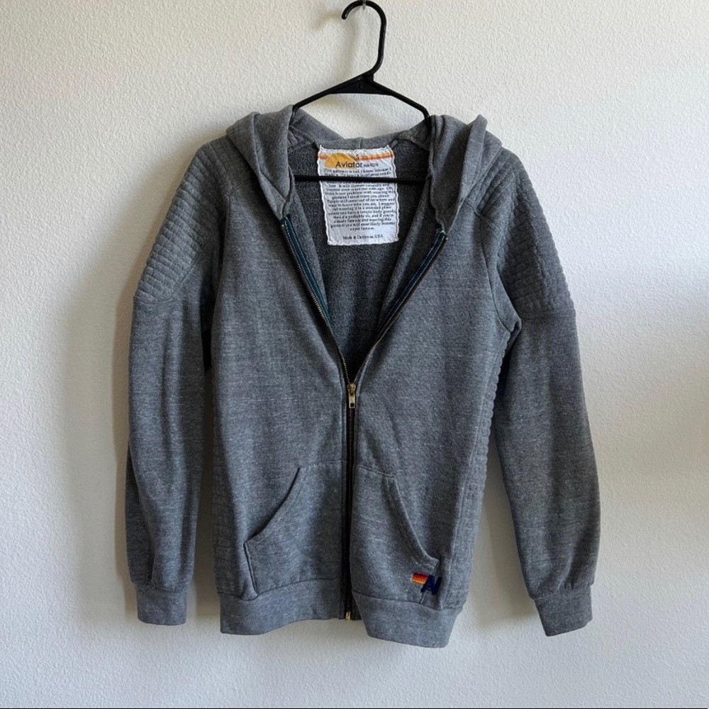 Aviator nation zip up